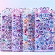 【全4種セット】可愛いキャラクター風動物ステッカー 3Dシールスマホケース・手帳デコ用