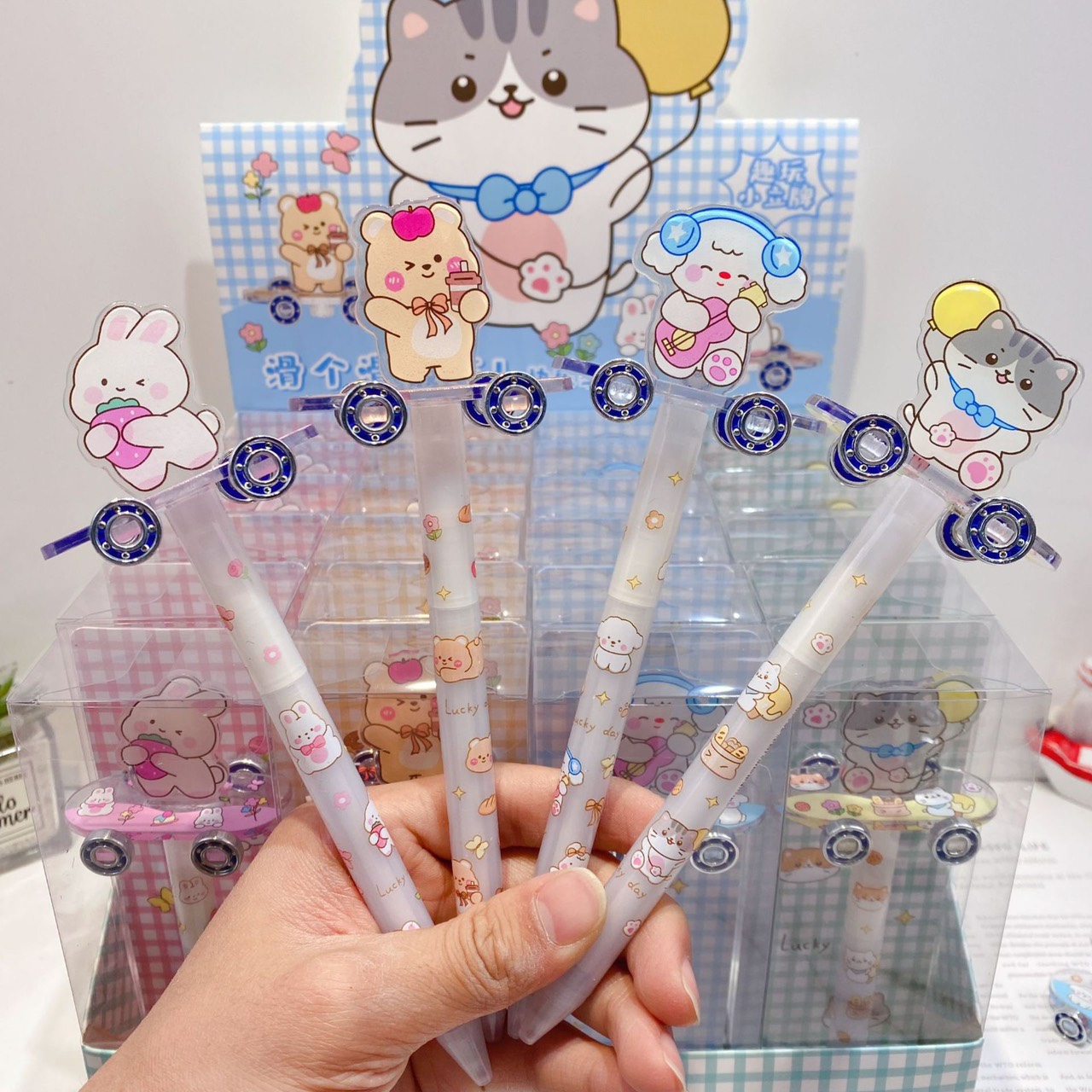 新入荷ボールペン 多色多機能ペン 文房具 学生用品 減圧ストレス 解消触感いい 大人気LF