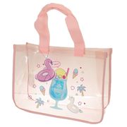 プールバッグ ホロ トート バッグ クリームソーダ【小ロット販売】