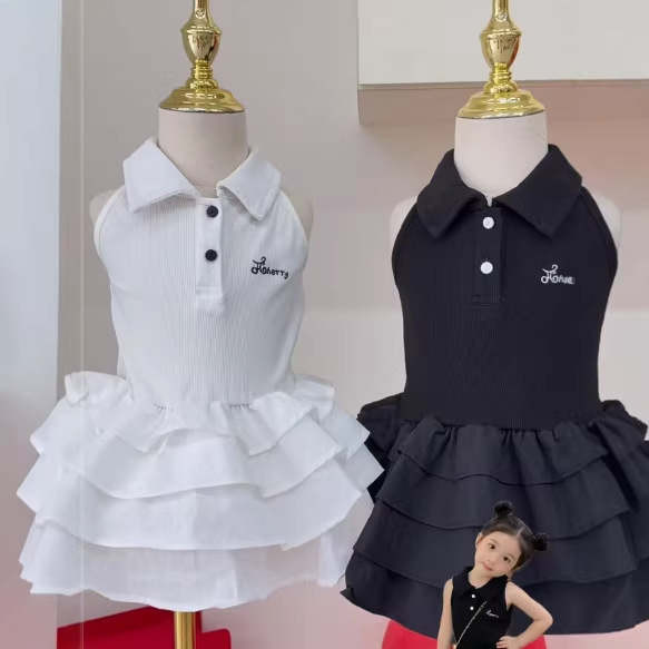2026新品SC★子供服　ワンピース★7/95-100cm～15/120-130cm 2色