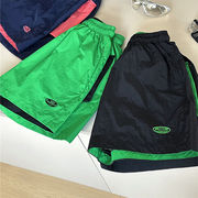 2026春夏※冷感ショートパンツ 配色デザイン 薄手 おしゃれパンツ 男女兼用