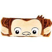おさるのジョージ ヘアバンド 洗顔用 キャラクター ジョージ ブラウン レディース メイク用 ターバ