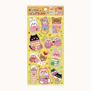 【即納品】【シール】カプセルポップシール アニマル2