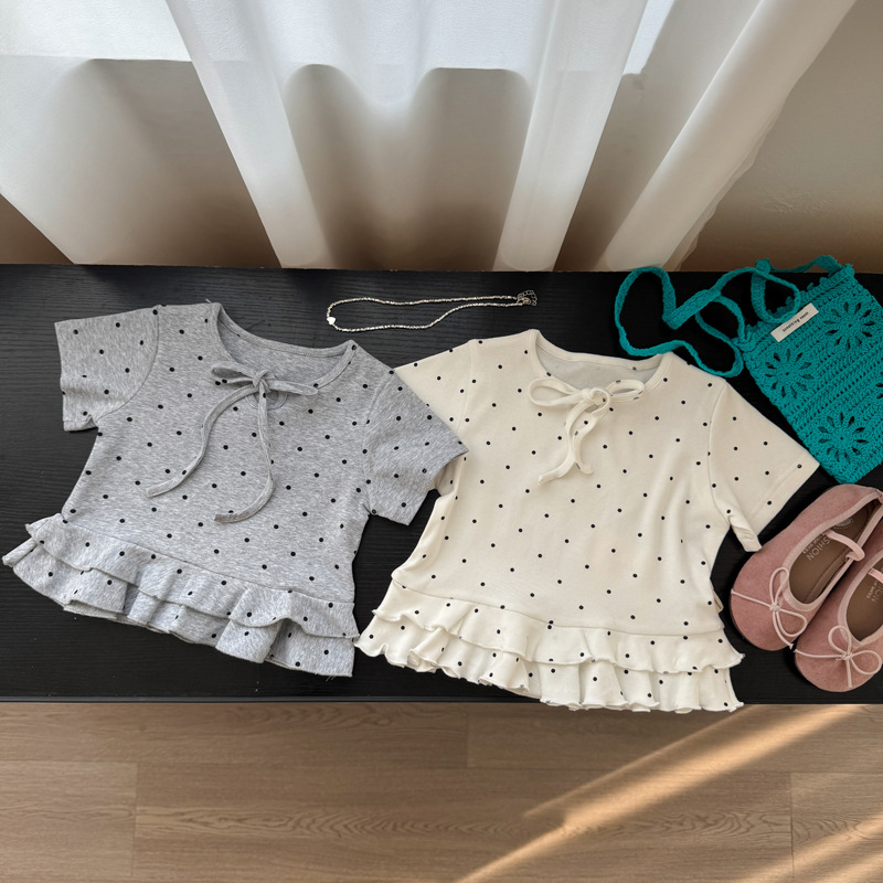 2026春夏新作★韓国風子供服★ベビー服 ★キッズ服★トップス★半袖 tシャツ プライマーシャツ 90-140