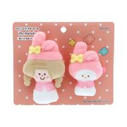 【ピンバッジ】mizutama×サンリオキャラクターズ ぬいぐるみバッジ マイメロディ
