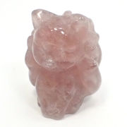 ≪特価品/国内在庫≫ストロベリークォーツ水晶/九尾の狐/彫刻/約35x26x23mm