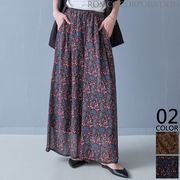 【2026新作商品♪】シアーペイズリー柄スカーチョ