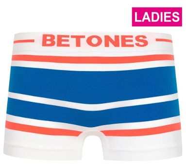 【BETONES】 AKER-B001L Ladie’s (9401)FREE ORANGE×BLUE