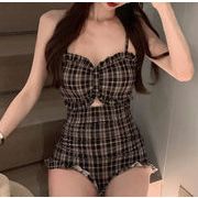 女子ビキニ  カップル水着 連体水着 温泉可用   キッズ水着
