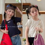 「2026」子供服★トップス★Tシャツ★韓国風子供服★2色80cm～130cm