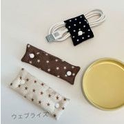 2026  収納用品　データ線収納 ヘッドフォンケーブル収納　梱包紐　布芸かわいい定番アレンジ