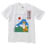 【Tシャツ】にほんのしばたさん Tシャツ WHITE いぬ