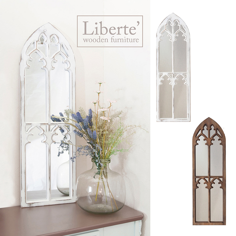Liberteリベルテ ウッデンウィンドウミラー♪