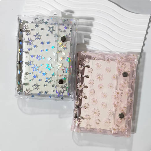 シール帳 DIY 収納 シール ステッカー ノートカバー ノート pvc 写真 シールノート 文房具 A7