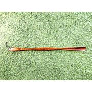 木製・漆塗　木目スリ　靴べら　75CM