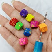 アクリル ビーズパーツ デコパーツDIY  カスタムボールペン対応 デコ素材 手芸材料 チェーンパーツ