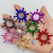 アクリル ビーズパーツ デコパーツDIY  カスタムボールペン対応 デコ素材 手芸材料 チェーンパーツ