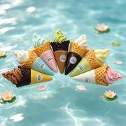 激安販売★芸DIY デコパーツ ★アクセサリー 　パーツ★アイスクリーム　大きめ