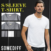【ランダムカルゼ半袖T】SOMEDIFF メンズ モード 夏服 新作 2026 即日出荷