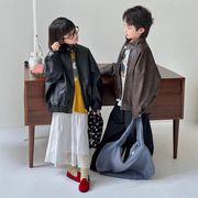 2026秋※MXW☆キッズ ライダースジャケット フェイクレザー ジャケット