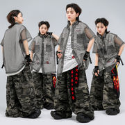 ヒップホップ キッズ 個性的 ダンス 小学生 ドラム 衣装 男の子 セットアップ ジャズダンス 舞台