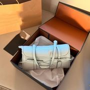 バゲットバッグ レディース PUレザー リボン フラップ 肩掛け 手持ち