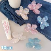 6色 ブーゲンビリア  ヘアクリップ バンスクリップ  ブーゲンビレア 花ヘアピン 髪留め 沖縄 髪飾 10cm