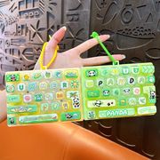 ストレス解消キーボードトイキーホルダー★ミニキーボード★雑貨かわいい オシャレ★2色