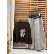 子供服　100~150cm　キッズパンツ　ワイドパンツ　韓国キッズ服