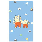 【ごろごろにゃんすけ】 ポチ袋 サスペブルー 580930