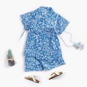 ベビー用 浴衣風 半袖ルームウェア 夏祭り お祝い 記念撮影 59-90CM
