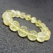 ブラジル産 天然石 レモンクォーツ 硫黄水晶 ブレスレット 約12mm 《SION 天然石 パワーストーン》