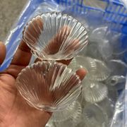 スクイーズの皮 透明 蓋付き 手作りスクイーズキット TPR製 ぷにぷに DIY素材 スライム ビーズ 粘土