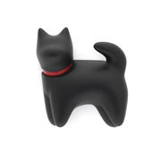 【実用的でかわいいマグネットです！イヌ磁石】とまる　くろ