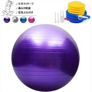 バランスボール 65cm 空気入れ付き ヨガボール ダイエット エクササイズボール