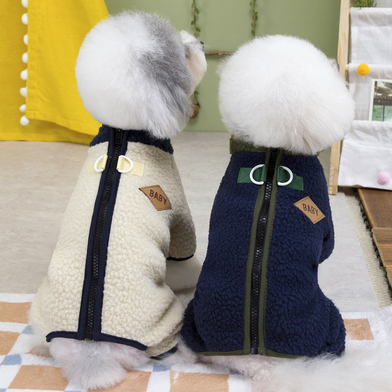 2026新品 秋冬 ペット服 柔らかい 超可愛い 犬服 ペット用品 ペット雑貨 小型犬  リード対応 厚手XS-XL