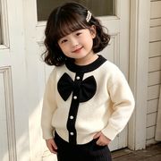 韓国風　子供セーター　ニット　 重ね着　セーター　春秋物