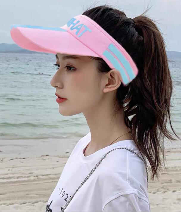 帽子子新モデル韓版百組空頂帽女夏日焼け止め通気性太陽帽
