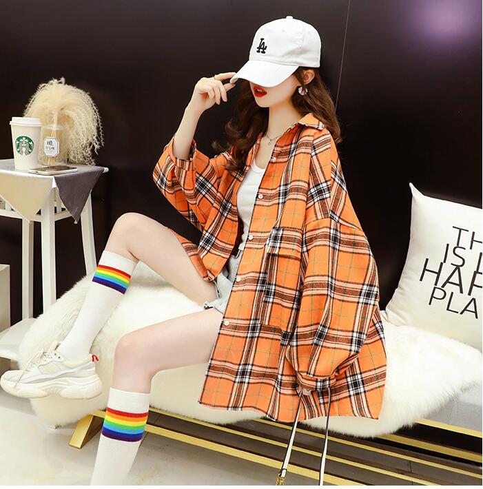 春秋レディースシャツ★韓国のシャツ★シャツ★ファッションシャツコート★M-X