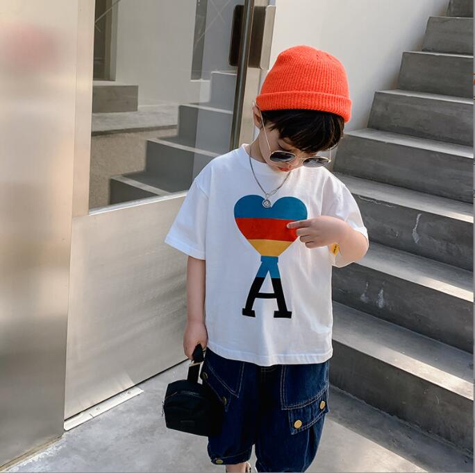 子供服夏服★男の子半袖Tシャツ★ファッションTシャツ子供夏服★潮流子供夏服★100-140