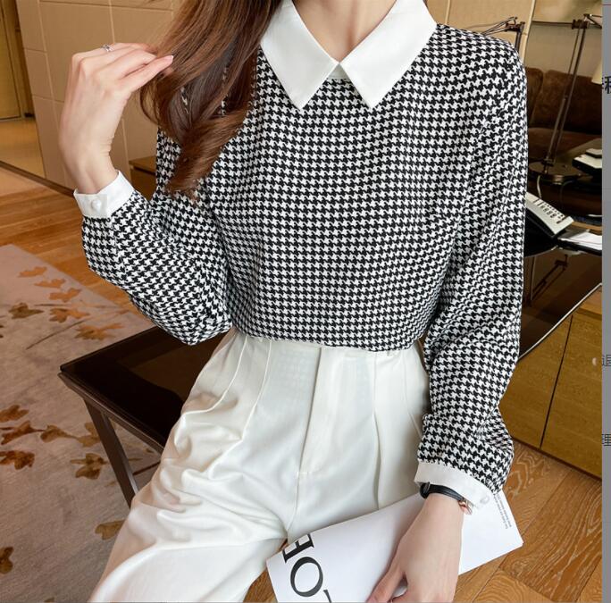 春秋レディースシャツ★韓国のシャツ★シャツ★ファッションシャツコート★S-2X