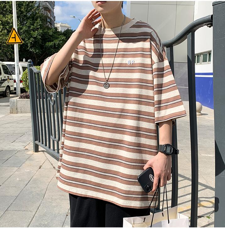 韓国風  Tシャツ　メンズ半袖Tシャツ　　　春夏　　ファッション半袖★M-2X