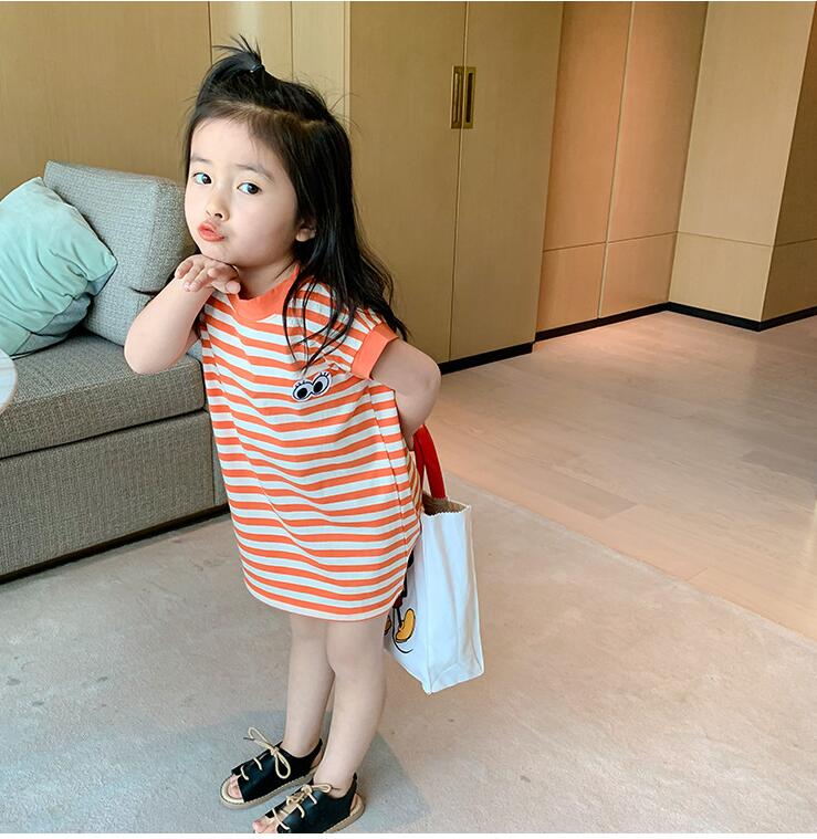 子供服夏★女の子半袖Tシャツ★ファッションTシャツ子供夏服★韓国風子供夏服★90-140