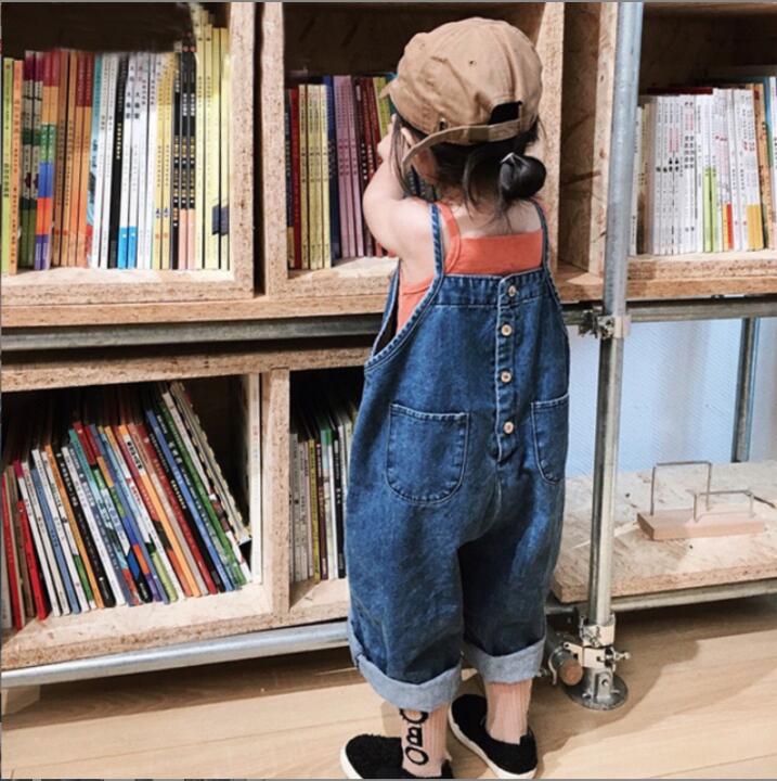 子供服，新しい夏★女の子サロペットパンツ★ファッションパンツ子供服★韓国風子供服夏★80-130