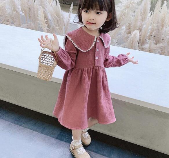 初秋の女の子の子供服かわいいドレス子供服子供シャツ