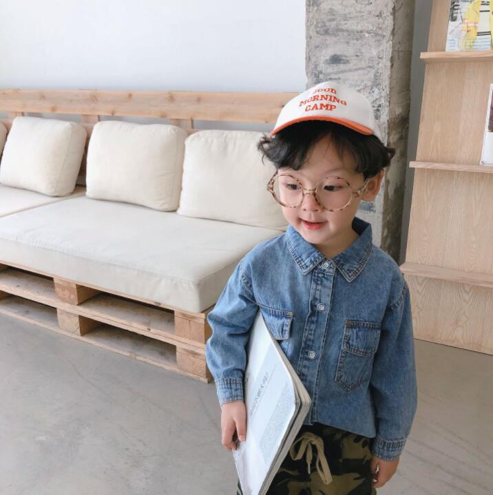 子供服 春と秋カウボーイコート  韓国風 　男の子コートキッズ トップス ファッションコート ★80-140