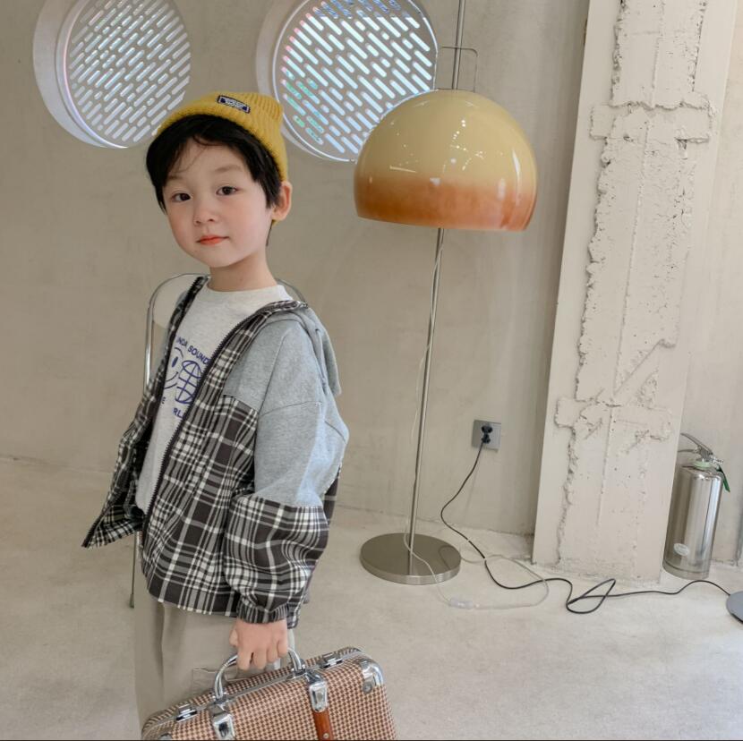 子供服 春と秋コート  韓国風 　男の子コートキッズ トップス ファッションコート ★90-140