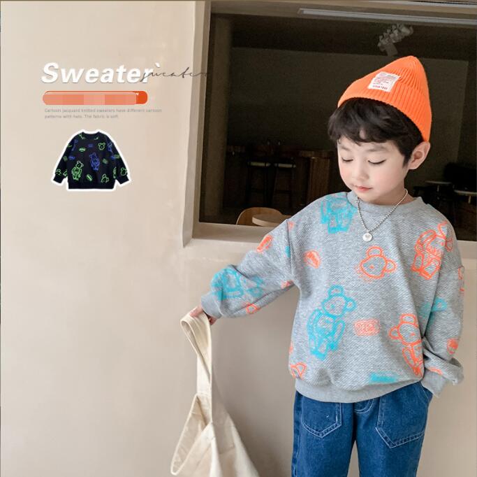 子供服春秋服★男の子パーカー★ファッションパーカー子供春服★潮流子供春服★90-130