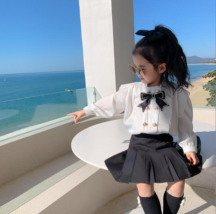 子供服春秋服★女の子シャツ★ファッションシャツ子供服★潮流子供服★90-140