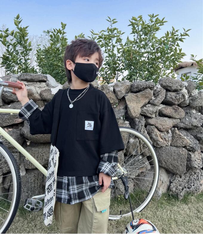 子供服春秋服★男の子パーカー★ファッションパーカー子供春服★潮流子供春服★90-140